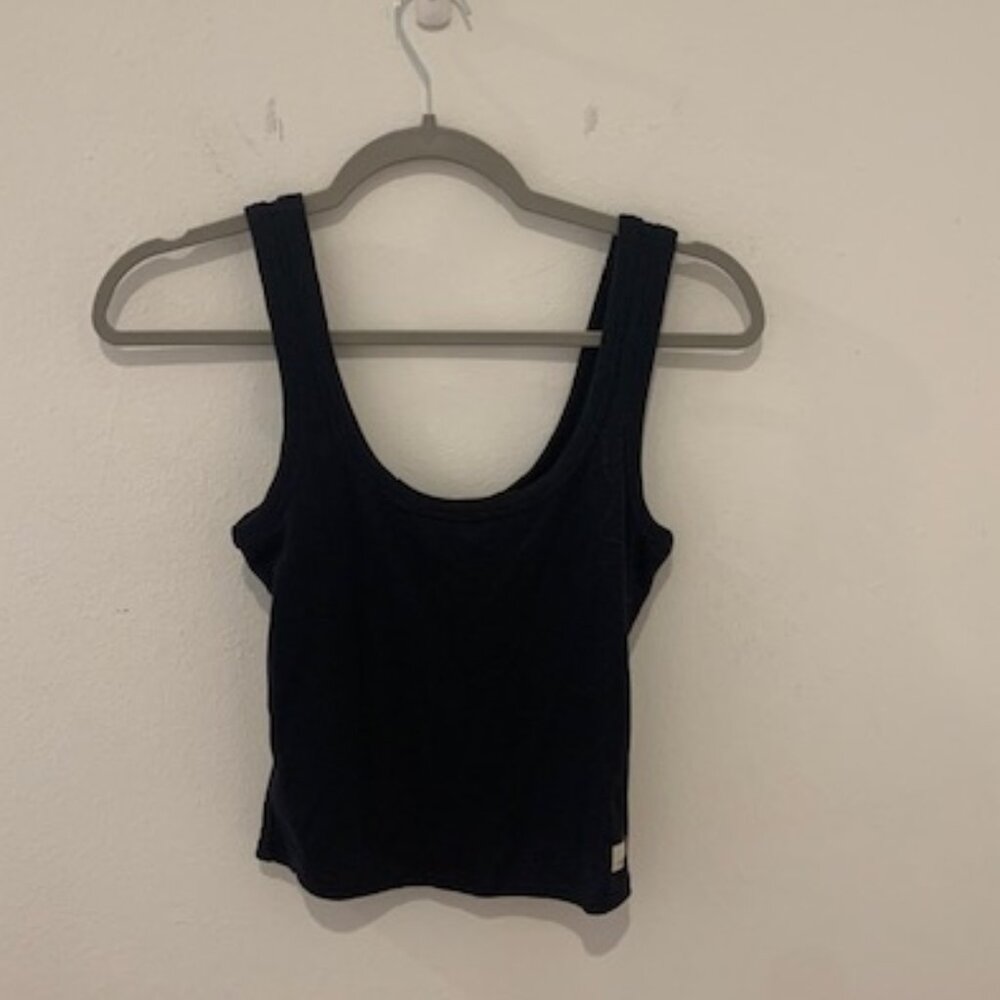 Vuori black tank top size xs
